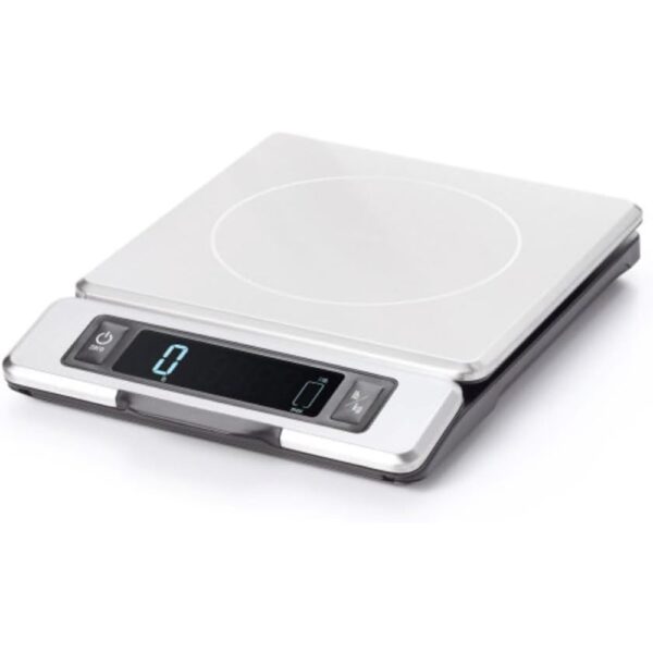 OXO Good Grips 11-Pound Stainless Steel Food Scale with Pull-Out Display