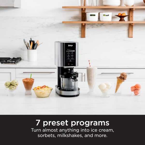 Ice Cream Maker, for Gelato, Mix-ins, Milkshakes, Sorbet, Smoothie Bowls & More, 7 One-Touch Programs - Image 2